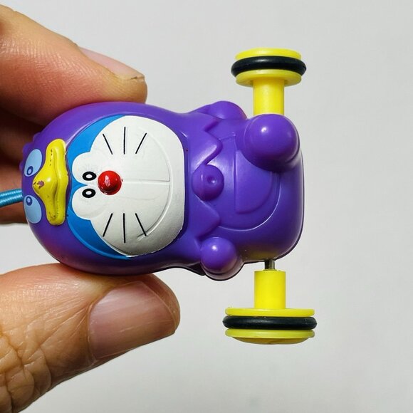 Fujiko Doraemon Mini Figure Strap Bird Costume Wheel Charm Keyring Anime Cartoon - Picture 9 of 10